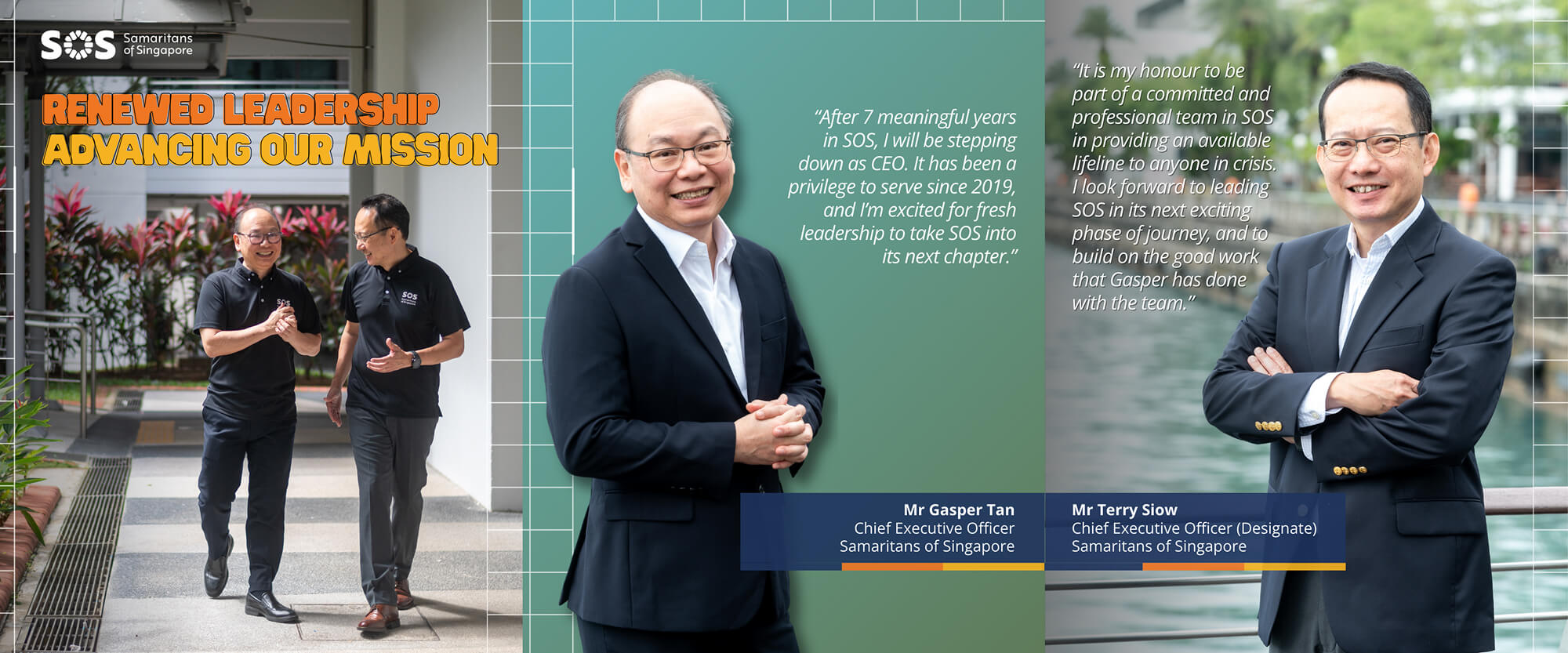 Leadership Transition at Samaritans of Singapore (SOS)
